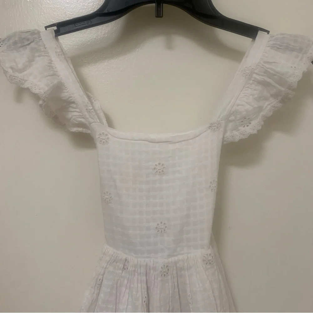 Cat & Jack White Eyelet Dress